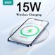 Бездротова зарядка ESR Wireless Charger Ultra-Thin Fast Charging 15W Silver 1656660208 фото 4