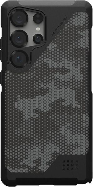 Чохол UAG Metropolis LT Magsafe Micro Hex Camo Graphite для Samsung Galaxy S25 Ultra 2834064756 фото