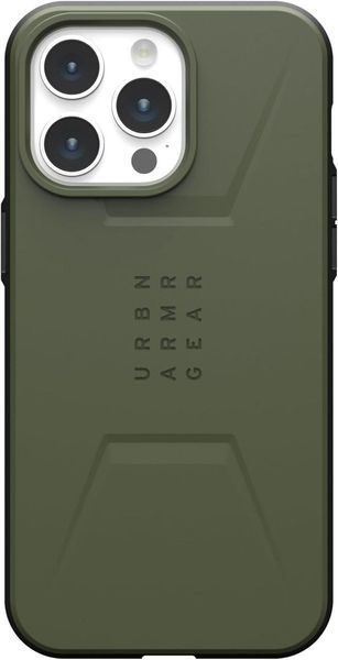 Чохол UAG Civilian MagSafe Olive Drab для iPhone 15 Pro Max 2477006954 фото