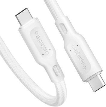 Кабель Spigen DuraSync UCB-C to USB-C 2.0 1.5m 60W White 000CA25703 1878449291 фото