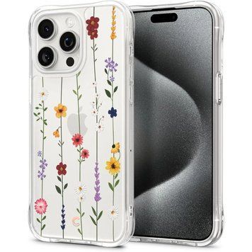 Чохол Spigen Cyrill UltraSheer MagSafe Flower Garden для iPhone 15 Pro Max ACS06625 2620695541 фото