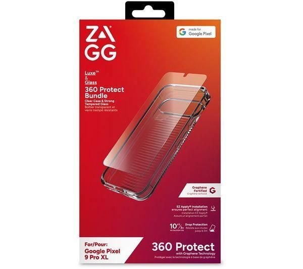 Чехол + стекло Zagg Luxe & Glass 360&deg; для Google Pixel 9 Pro Xl