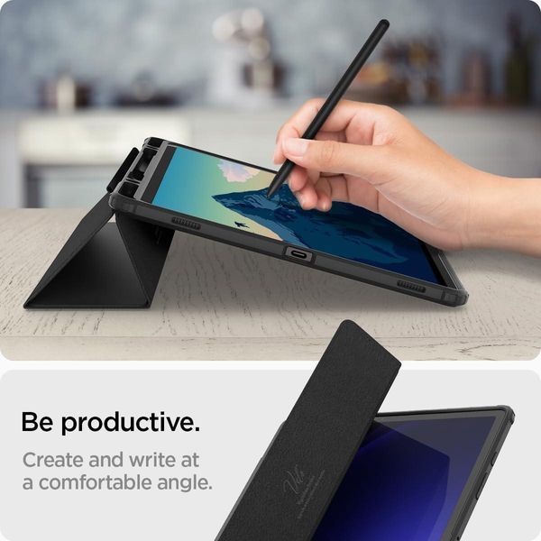 Чехол Spigen Ultra Hybrid Pro Black для Samsung Galaxy Tab S9 Plus | S10 Plus ACS07076 2053877483 фото