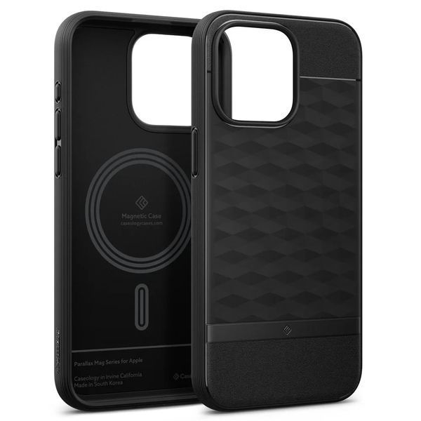 Чохол Caseology Parallax Mag Matte Black для iPhone 15 Pro Max ACS06614 2026362361 фото