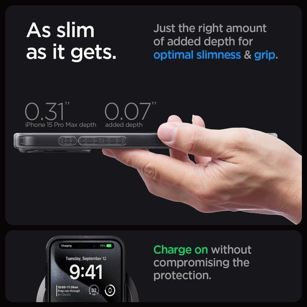Чохол Spigen Ultra Hybrid Mag ZeroOne для iPhone 15 Pro Max ACS06582 2001037633 фото