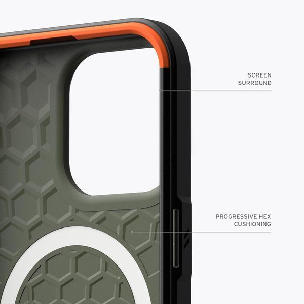 Чохол UAG Civilian MagSafe Olive Drab для iPhone 15 Pro Max 2477006954 фото