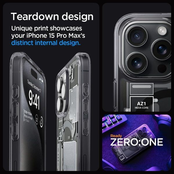 Чохол Spigen Ultra Hybrid Mag ZeroOne для iPhone 15 Pro Max ACS06582 2001037633 фото