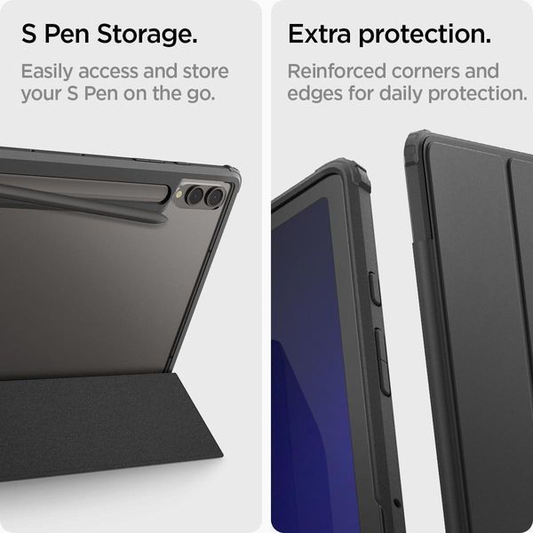 Чехол Spigen Ultra Hybrid Pro Black для Samsung Galaxy Tab S9 Plus | S10 Plus ACS07076 2053877483 фото