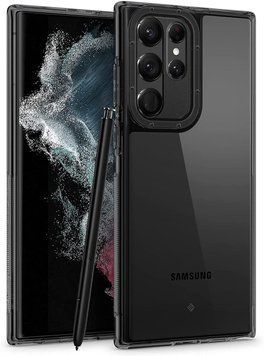 Чохол Caseology Skyfall Royal Black для Samsung Galaxy S22 Ultra SM-S908 ACS03934 1764383466 фото