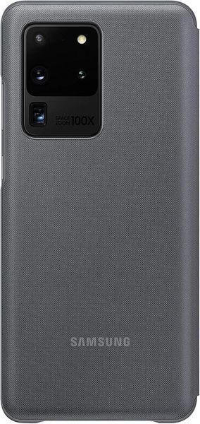 Оригинальный чехол Samsung Smart LED View Cover Gray для Galaxy S20 Ultra SM-G985 2375065022 фото