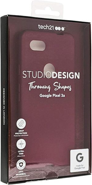 Чохол Tech21 Studio Design Series Plum для Google Pixel 3a 2086551226 фото