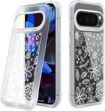 Чохол Spigen Cyrill UltraSheer White Florals для Google Pixel 9 | 9 Pro ACS08733 2498318340 фото
