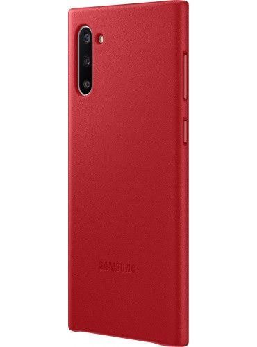 Офіційний чохол Samsung Leather Back Cover Red для Samsung Galaxy Note 10 SM-N970 1528100057 фото