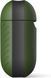 Чехол Moment Leather Olive Green для AirPods 1 Gen | 2 Gen 1819728927 фото 3