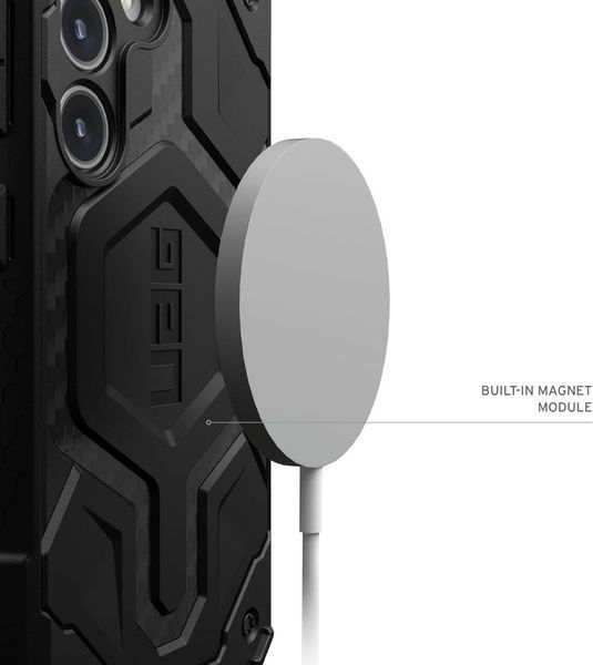 Чохол UAG Monarch Pro Carbon Fiber Black для Samsung Galaxy S24 2881832541 фото