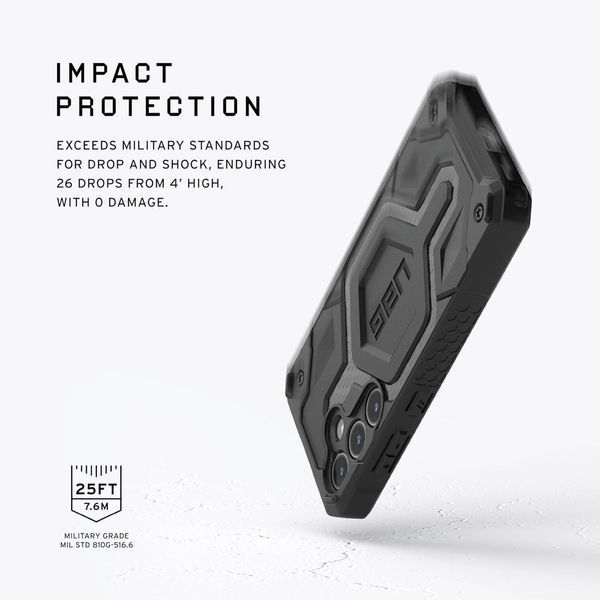 Чохол UAG Monarch Pro Carbon Fiber Black для Samsung Galaxy S24 2881832541 фото