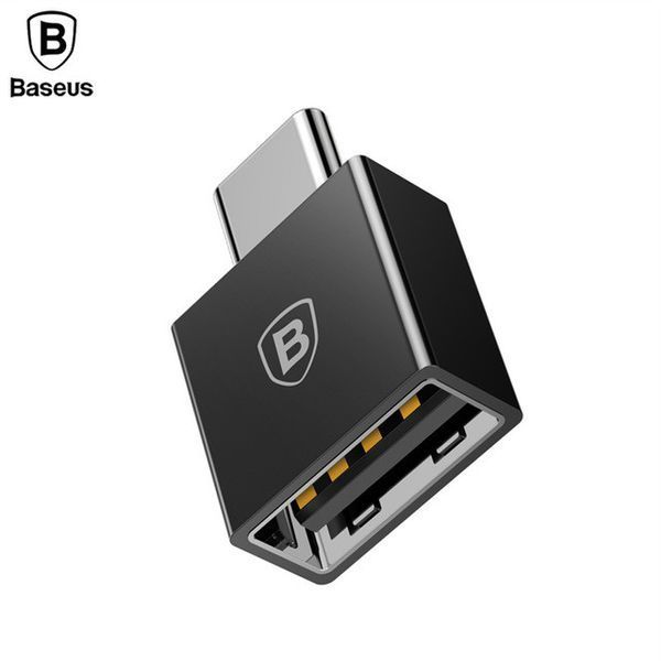 Адаптер OTG Baseus Exquisite USB Type-C > USB (CATJQ-B01) 1216081234 фото