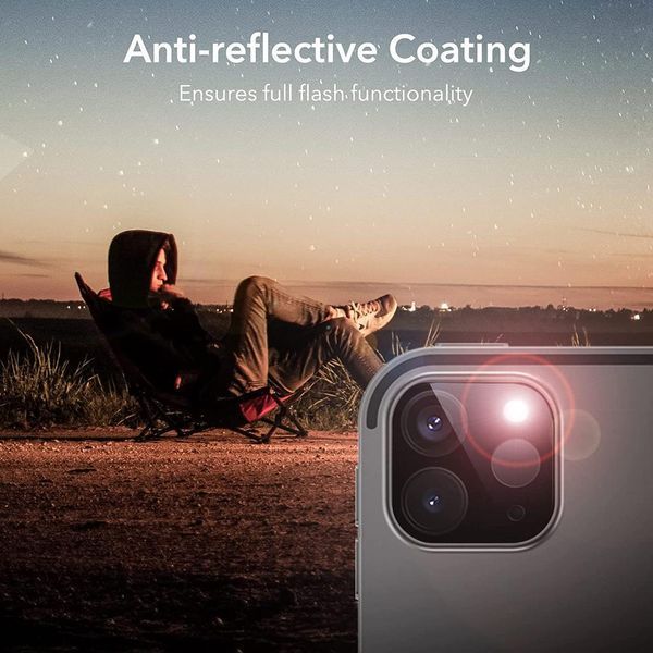 Защитное стекло для камеры ESR Camera Lens Protector Black 2шт для iPad Pro 11 | iPad Pro 12.9 2020 | 2021 1838129340 фото