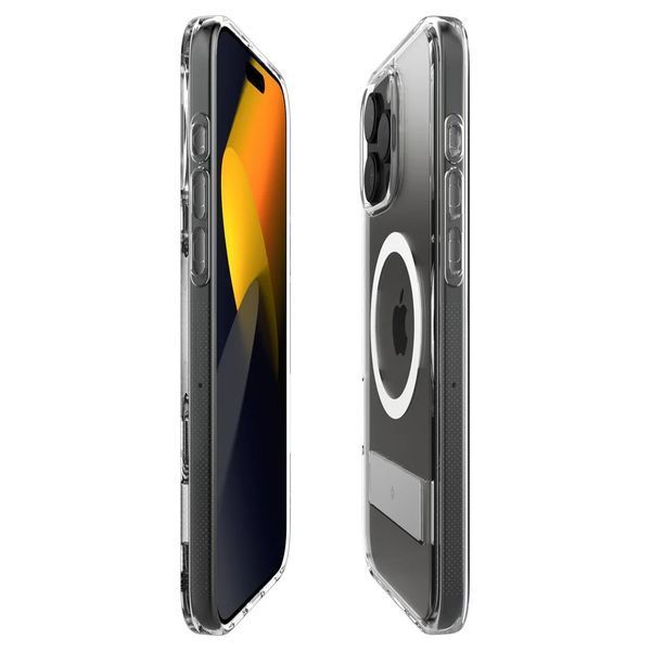 Чохол Caseology Capella Mag Kickstand Clear White Silver для iPhone 16 Pro Max ACS08054 2348881529 фото