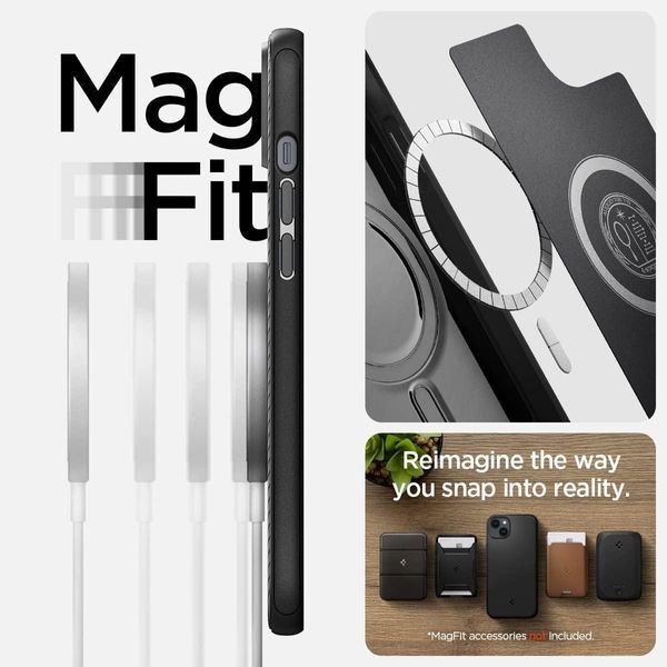 Чохол Spigen Mag Armor MagFit Matte Black для iPhone 14 Plus ACS04918 1867209369 фото