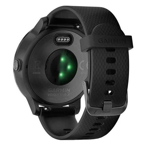 Смарт-годинник Garmin Vivoactive 3 Black with Slate Hardware (010-01769-12)