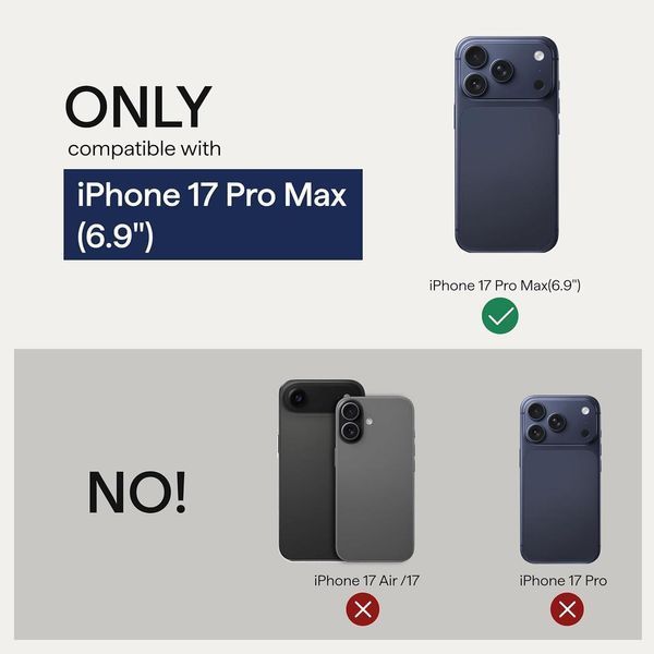 Чохол Pitaka Aramid ProGuard Case Black/Grey для iPhone 17 Pro Max 3143890160 фото