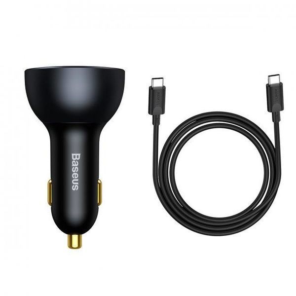 Автомобільний зарядний пристрій Baseus Qualcomm Quick Charge 5 Technology Multi-Port Fast Charge C+C+U 160W 1719883297 фото