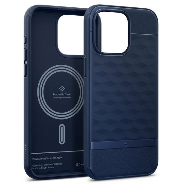 Чохол Caseology Parallax Mag Midnight Blue для iPhone 15 Pro Max ACS06615 2026365844 фото