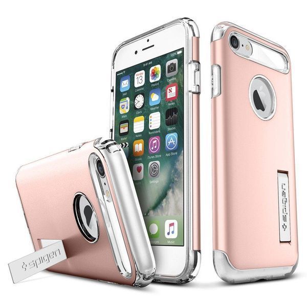 Чохол Spigen Slim Armor Rose Gold для iPhone 7 Plus | 8 Plus 1306356667 фото