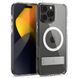 Чохол Caseology Capella Mag Kickstand Clear White Silver для iPhone 16 Pro Max ACS08054 2348881529 фото 11