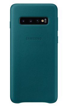 Чохол Samsung Leather Cover Green для Samsung Galaxy S10 SM-G973 1431007699 фото