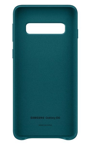 Чохол Samsung Leather Cover Green для Samsung Galaxy S10 SM-G973 1431007699 фото