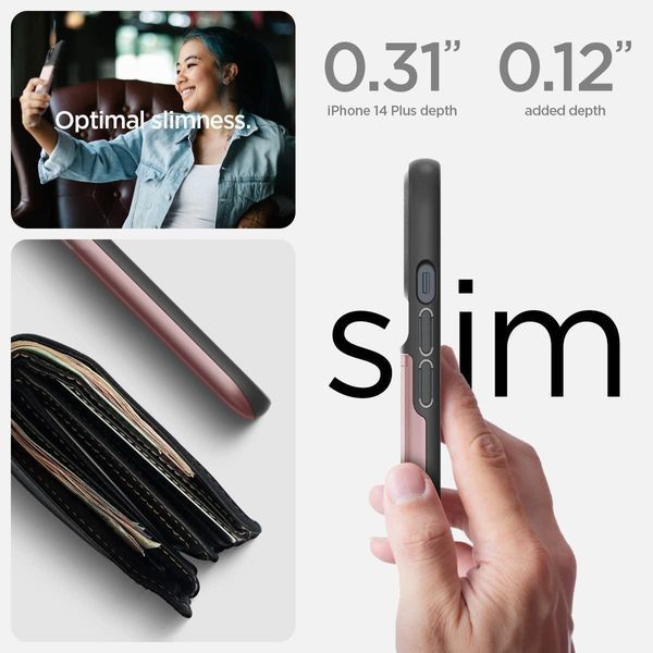 Чохол Spigen Spigen Slim Armor Rose Gold для iPhone 14 Plus ACS04912 1867221402 фото