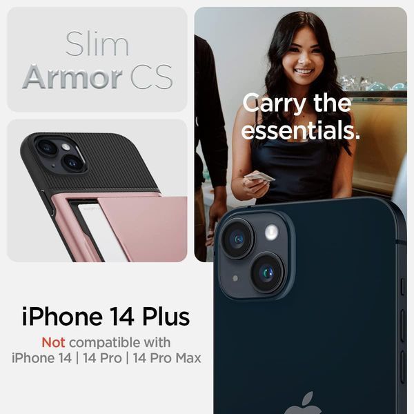 Чохол Spigen Spigen Slim Armor Rose Gold для iPhone 14 Plus ACS04912 1867221402 фото