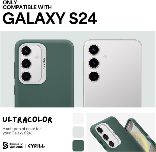 Чохол Spigen Cyrill Ultracolor Kale для Samsung Galaxy S24 SM-S921 2501079799 фото