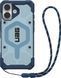 Чохол UAG Pathfinder Clear Magsafe Blues Lanyard для iPhone 17 3167843053 фото 1