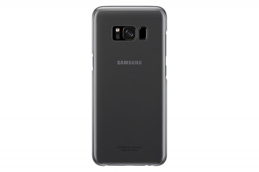Чохол Samsung Clear Cover Black для Galaxy S8 SM-G950 1657060188 фото