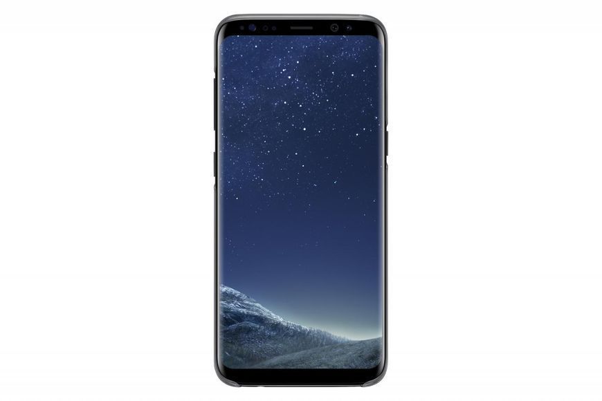 Чохол Samsung Clear Cover Black для Galaxy S8 SM-G950 1657060188 фото