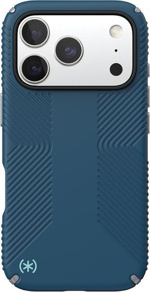 Чохол Speck Presidio 2 Grip Deep Sea/Silver Metallic Grey для iPhone 17 Pro Max | 18 Pro Max 3204132910 фото