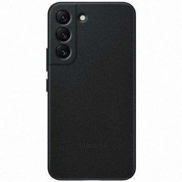 Чохол Samsung Leather Cover Black для Galaxy S22 SM-S901 EF-VS901LBEGRU 1713831916 фото