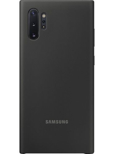 Чехол Samsung Silicone Cover Black для Galaxy Note 10 SM-N970 1530724885 фото