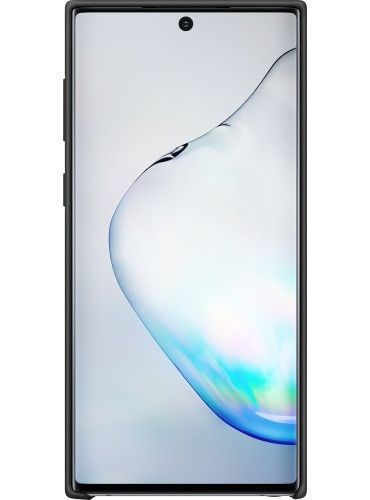 Чехол Samsung Silicone Cover Black для Galaxy Note 10 SM-N970 1530724885 фото