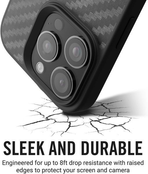 Чехол Ridge Kevlar 600D DuPont MagSafe для iPhone 16 Pro Max 2626274471 фото