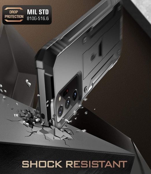 Захисний чохол 360&deg; Poetic Revolution Series Black для Samsung Galaxy Note 20 Ultra SM-N985 1969369046 фото
