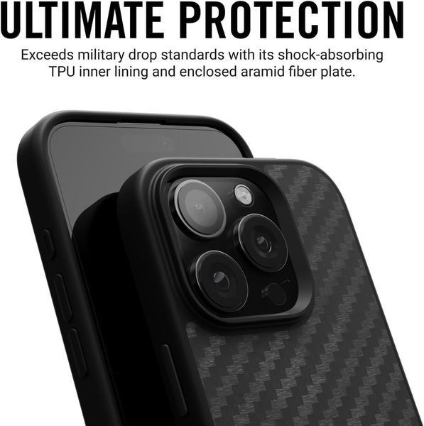 Чехол Ridge Kevlar 600D DuPont MagSafe для iPhone 16 Pro Max 2626274471 фото