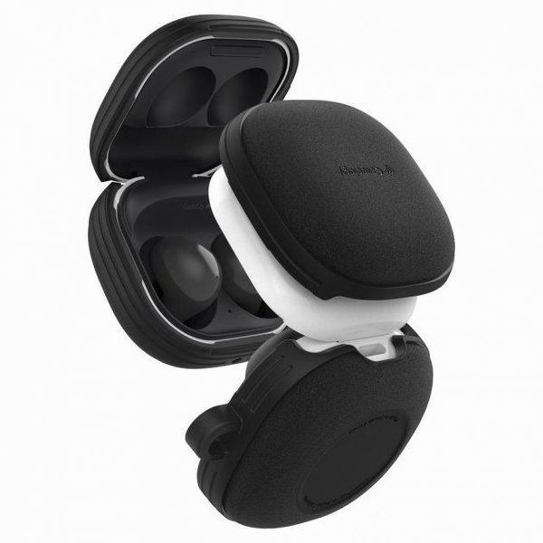 Чохол Caseology Vault Matte Black для Samsung Galaxy Buds 2 | Live | Pro | FE 1744963767 фото