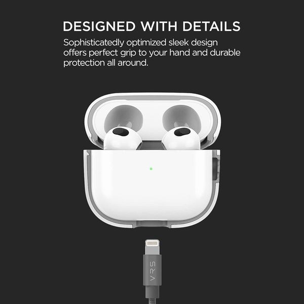 Чехол VRS Modern White для AirPods 3