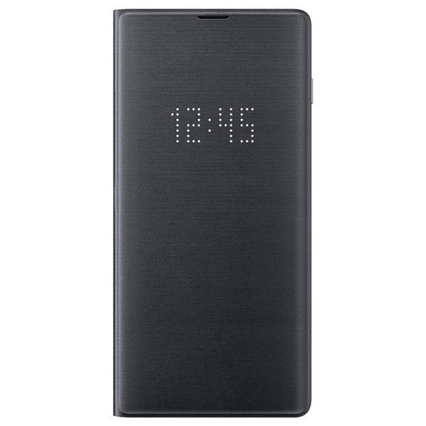 Чехол LED View Cover Black для Samsung Galaxy S10 Plus SM-G975 (повреждена упаковка) 1149079984 фото