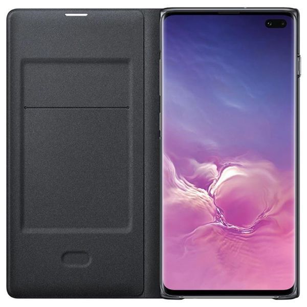Чехол LED View Cover Black для Samsung Galaxy S10 Plus SM-G975 (повреждена упаковка) 1149079984 фото