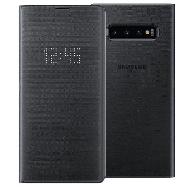 Чехол LED View Cover Black для Samsung Galaxy S10 Plus SM-G975 (повреждена упаковка) 1149079984 фото